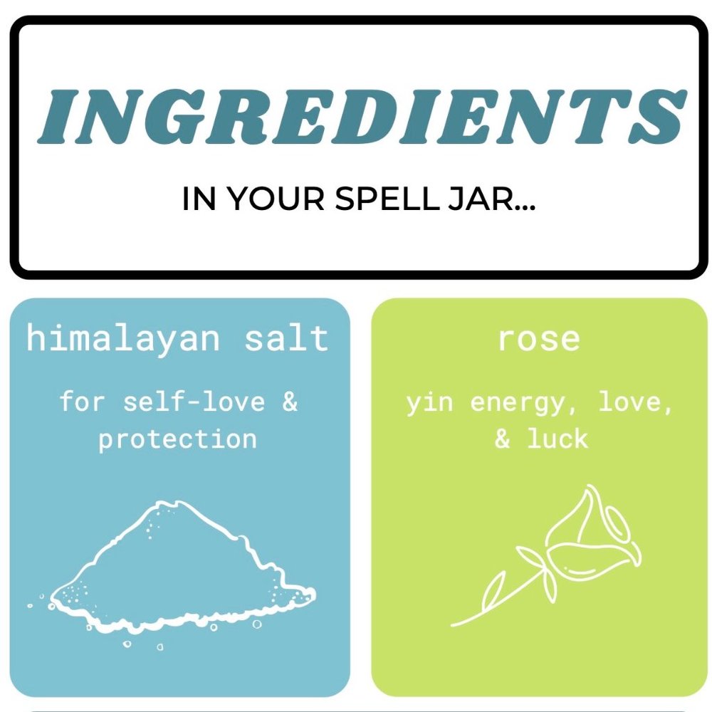 ☽ Personalized Spell Jars - Mini ☽ - Picture 4 of 4
